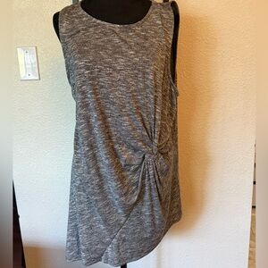 Apt 9 Women’s Grey Sleeveless Top Size XL